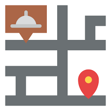 Map Free Food Icons