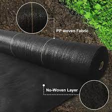 4 10 Oz Garden Weed Barrier Fabric