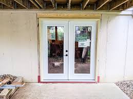 Basement Patio Door Diy Install