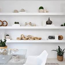 Office Floating Shelves Design Ideas