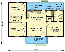 1100 Sq Ft House Plans 3 Bed 2 Bath