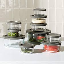 Pyrex 20 Piece Glass Food Storage Set