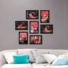 7 Customised Wooden Photo Collage Frame