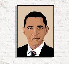 Barack Print Poster President