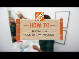 How To Install A Bathroom Mirror The