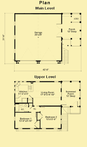 Plans For A Two Bedroom Apartment Above