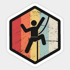 Rock Climbing Sticker