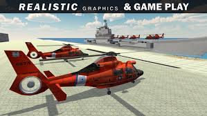 helicopter transport ship simulator