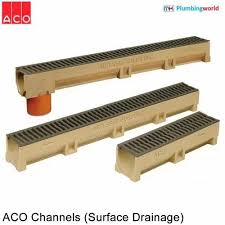 Ss Aco Channel Drain For Basement