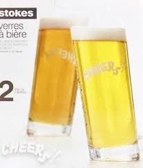 Stokes Canada Cheers Set Of 2 Tipsy