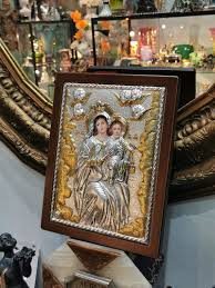 Catholic Icon Madonna And