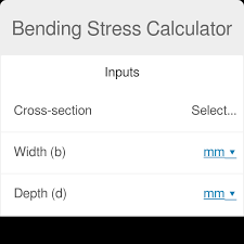 bending stress calculator