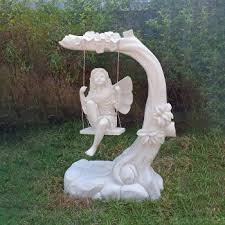 Aria Fairy Metal Wire Garden Sculpture
