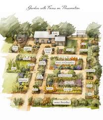 Large Vegetable Garden Planning Sample