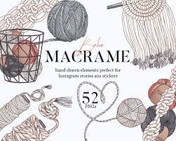 Macrame Instagram Story Highlight Icon