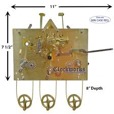 461 853 Hermle Clock Movement 1 800