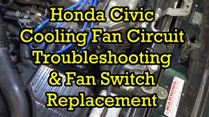 honda cooling fan circuit