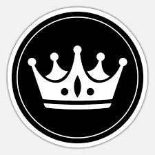 Crown Icon Sticker Spreadshirt