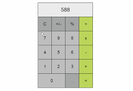 simple calculator made with vue js