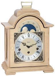 Table Clock Hermle Oak Debden 22864