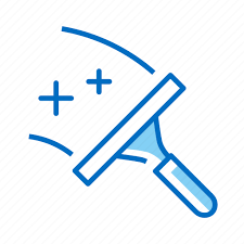 Cleaning Glass Squeegee Window