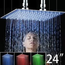 Large 24inch Rain Shower Solid Brass