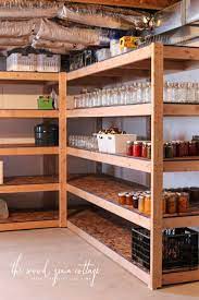 Diy Basement Shelving