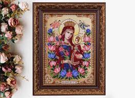 Bead Embroidery Kit Orthodox Icon