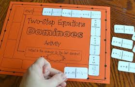 Two Step Equations Dominoes Activity