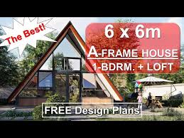 A Frame House 6 X 6m Best Design