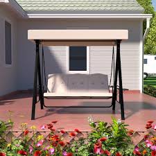Metal Patio Swing Chair