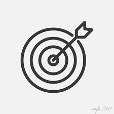 Target Icon Isolated On Background Aim