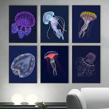 15 Best Jellyfish Wall Art Ideas To