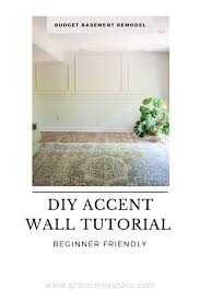 Diy Accent Wall Tutorial Using Simple