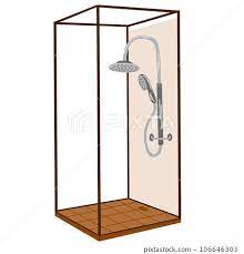 Shower Cabin Home Shower Stall Icon
