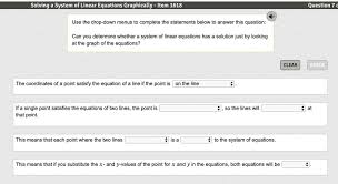 System Of Linear Equations Graphically