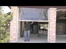 Clear Plastic Vinyl Patio Curtains