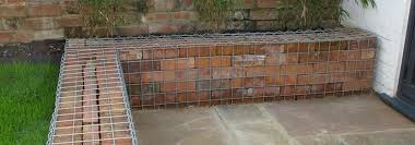 Garden Brick Wall Design Gabion1 Usa