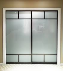 Frosted Glass Creative Sliding Doors