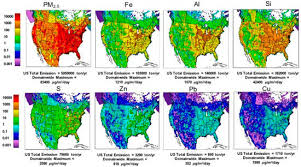 air pollution brain metal