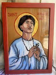 St Lorenzo De Ruiz Icon Catholic Hand