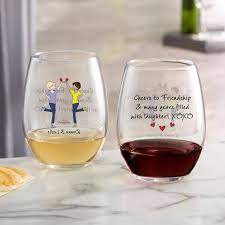 Personalized Wine Glass Gifts For Wine