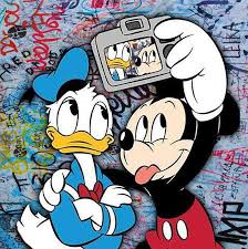 Mickey Mouse Selfie Disney