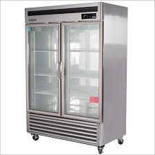 Glass Door Commercial Refrigerator At