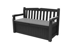 Keter Eden 265l Storage Bench Dark