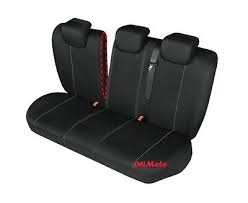 Full Set Tailored Black Seat Covers For