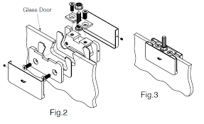 Sliding Door Fittings Glass