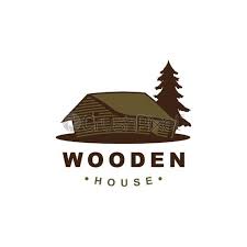 Wood House Ilration Logo Design