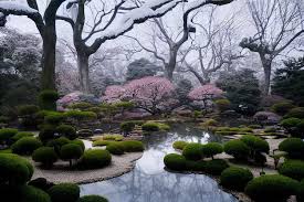 Enchanted Japanese Garden Winter