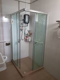 Frameless Tempered Glass Shower Screen
